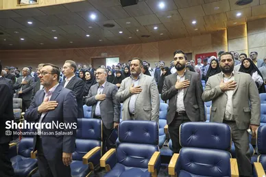 گزارش تصویری | آیین شکرانه خدمت و تقدیر از خدمتگزاران ستاد‌های مراسم تشییع پیکر مطهر امام شهید ایران، اربعین حسینی و دهه آخر صفر شهرداری مشهد