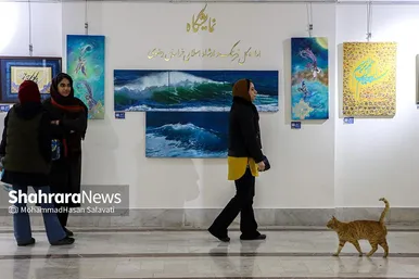 افتتاح نمایشگاه آثار هنر‌های تجسمی «ساران»