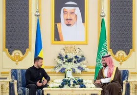 زلنسکی با بن&zwnj;سلمان گفت&zwnj;وگو کرد