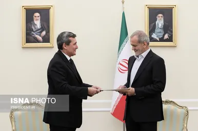 عکس‌هایی از دیدارهای مهمانان مراسم تحلیف با رئیس جمهور