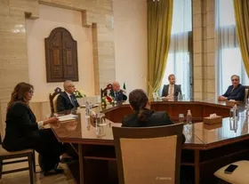 الجولانی از نخست&zwnj;وزیر لبنان در دمشق استقبال کرد