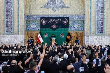 اجتماع عاشورائیان در حرم مطهر رضوی