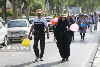 گزارش تصویری | همایش «صبح و نشاط» در بوستان کوهسنگی