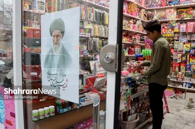 گزارش تصویری | نقش تصویر رهبر شهید انقلاب در کوچه‌های شهر