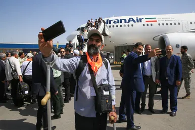  نخستین پرواز اعزام حاجیان از فرودگاه بین المللی شهید هاشمی نژاد 