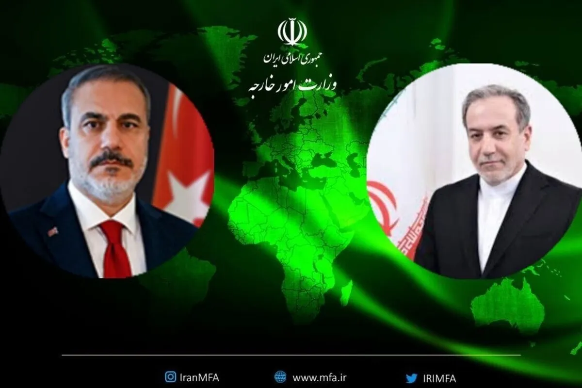 تماس تلفنی عراقچی با وزیر امور خارجه ترکیه