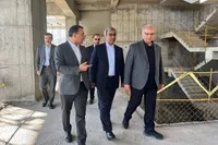 بازدید استاندار خراسان رضوی از بیمارستان درحال‌ساخت زندگی