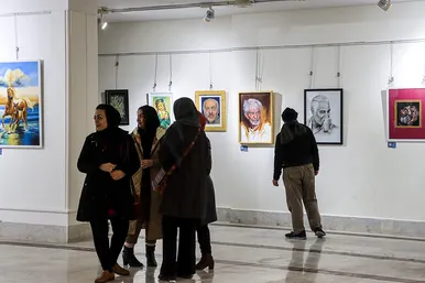 افتتاح نمایشگاه آثار هنرهای تجسمی « ساران»