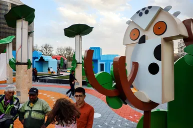 افتتاح «پهنه کودک» در میدان جانباز مشهد
