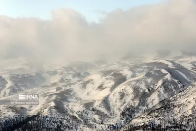 ایران زیباست | طبیعت برفی روستای «زندانه»