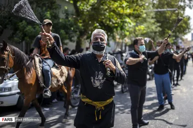 کاروان نمادین اسرای کربلا «بنی اسد»