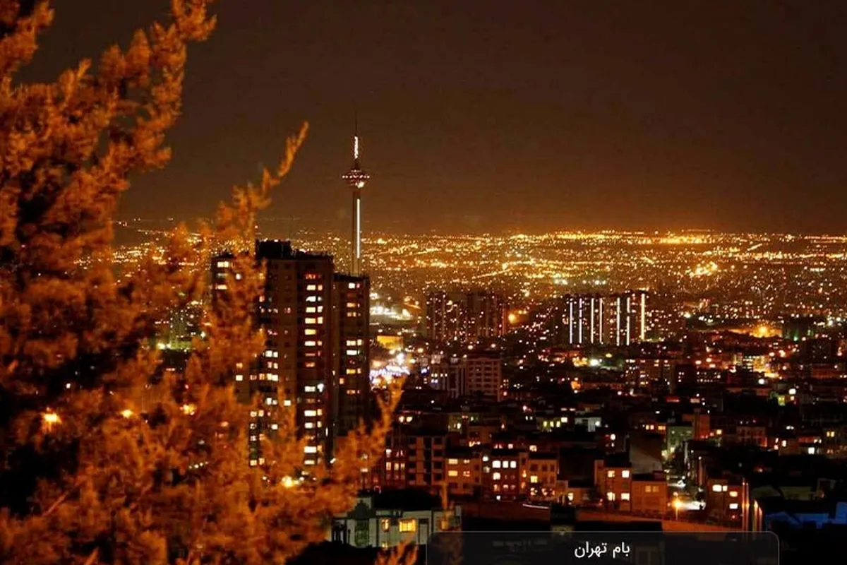 تایم‌لپس تهران در شبی که گذشت + فیلم (۲۶ خرداد ۱۴۰۴)