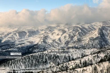 ایران زیباست | طبیعت برفی روستای «زندانه»
