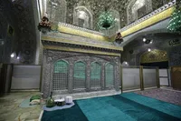 آیین غبارروبی ضریح مطهر حرم رضوی برگزار شد