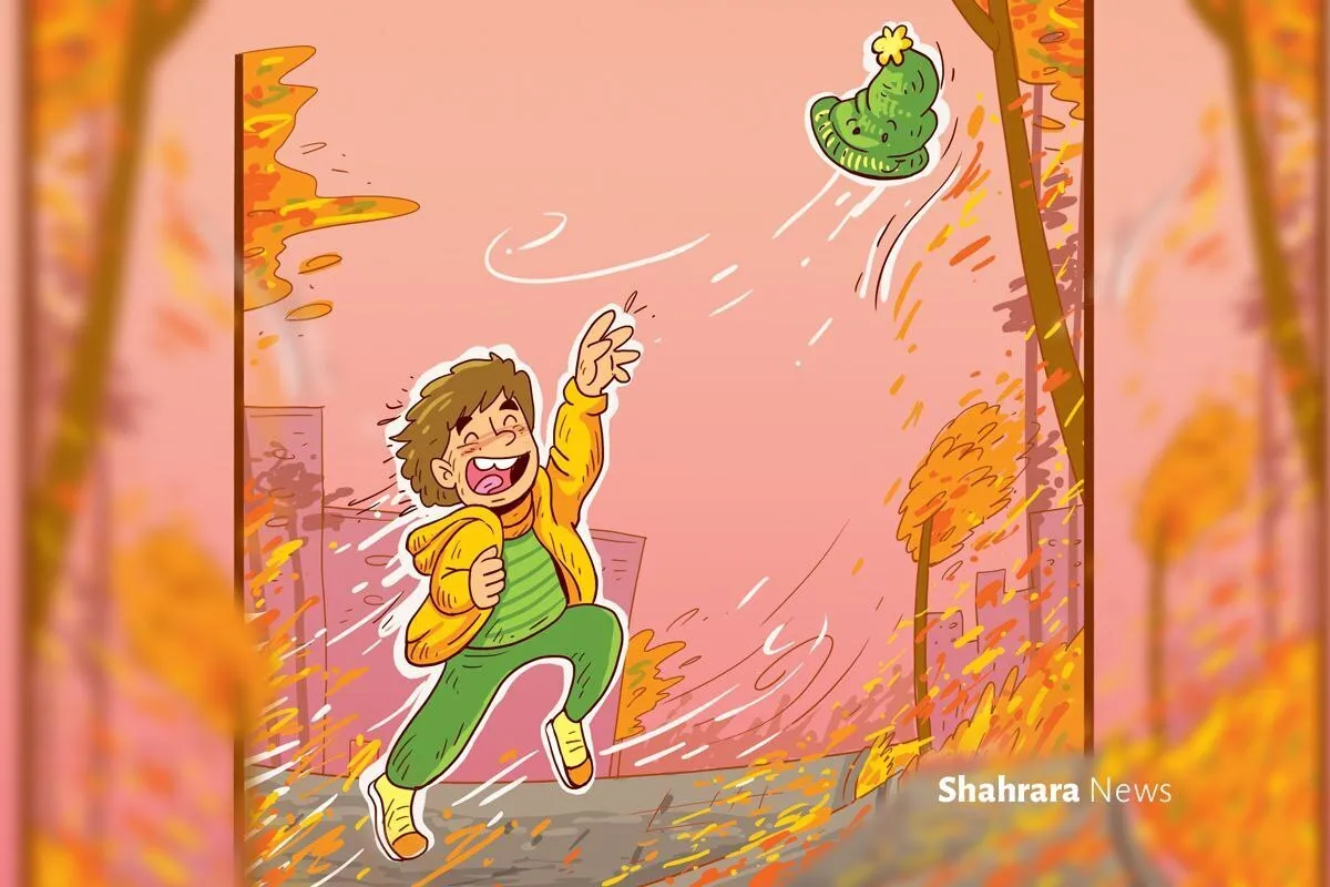 شعر کودک | کلاه و باد