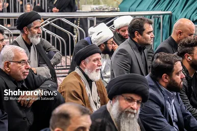 مراسم بزرگداشت شهدای خدمت در حرم مطهر رضوی