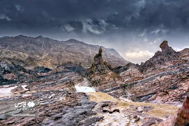 کوه نمک استان بوشهر، عروس نمکی خاورمیانه