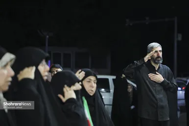 گزارش تصویری | دویست‌وهجدهمین شب ایستادگی مردم مشهد در سنگر خیابان