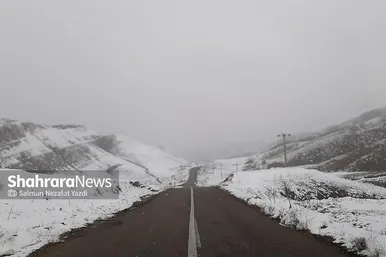 طبیعت زمستانی روستای آبقد