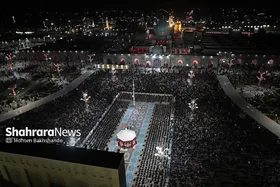 حرم رضوی در روز عاشورا میزبان خیل عزاداران حسینی می&zwnj;شود