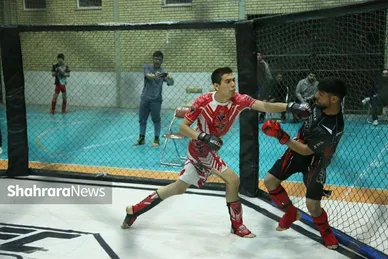 گزارش تصویری | برگزاری رقابت‌های MMA |  جام رمضان