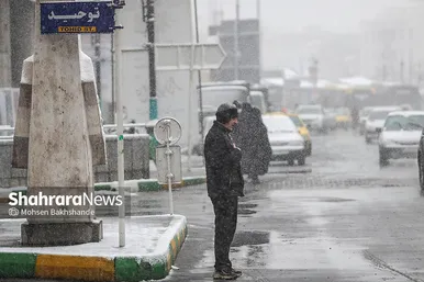 گزارش تصویری | بارش برف در مشهد (۲۱ بهمن ۱۴۰۳)