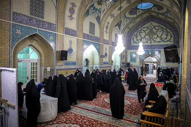 آخرین ساعات رای گیری انتخابات در مشهد مقدس