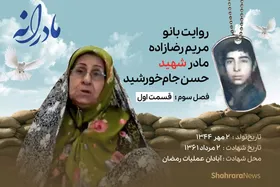 ویدئو | مادرانه، روایتی از دلتنگی مادران شهدا | شهید حسن جام خورشید