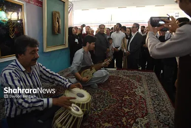 نمایشگاه دستاوردهای پناهندگان افغانستانی در مشهد
