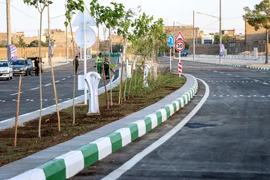 آیین بازگشایی و افتتاح بلوار بصیرت