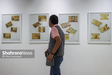گزارش تصویری | نمایشگاه «فرگراف» روایتی از گرافیک در صفحه‌آرایی و طراحی کتاب و نشریه