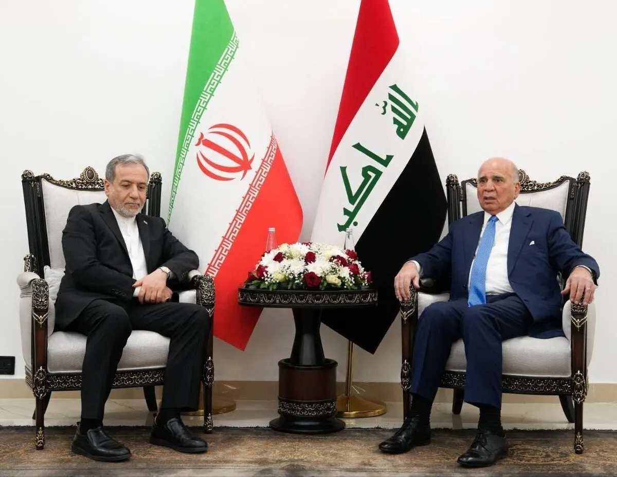 رایزنی دیپلماتیک وزرای خارجه ایران و عراق در بغداد