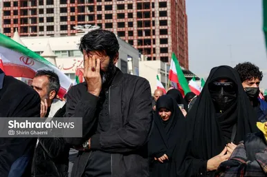 گزارش تصویری | عزاداری شهادت رهبر معظم انقلاب اسلامی در میدان شهدا مشهد