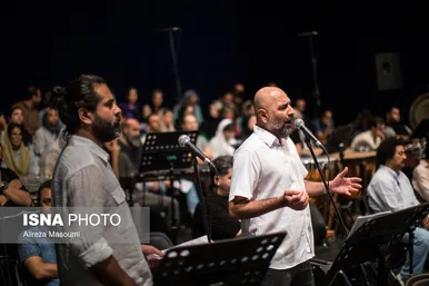 عکس‌هایی از تمرین ارکستر سمفونیک تهران