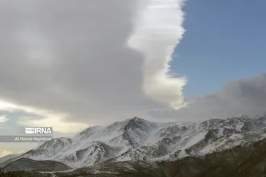 ایران زیباست | طبیعت برفی روستای «زندانه»