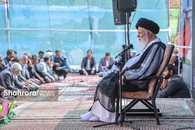 گزارش تصویری | آیین نواخته شدن زنگ نماز اول مهر