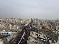 ویدئو | حماسه آفرینی مردم مشهد در میدان شهدا در راهپیمایی روز قدس با شعار مرگ بر آمریکا
