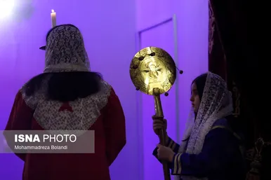 مراسم سال نو میلادی در کلیسای «تارگمانچاتس» تهران