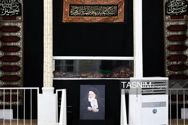 گزارش تصویری | مراسم وداع با پیکر آیت‌الله شبیری زنجانی