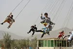 بازی‌های سنتی مردم افغانستان در روزهای نوروز + عکس