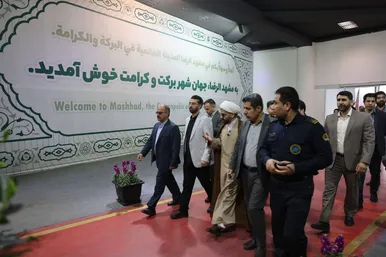 بازدید اعضای شورای اسلامی شهر از اقدامات نوروزی در مشهد