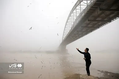 ایران زیباست | اهواز در مه