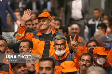 دیدار کارگران با رهبر معظم انقلاب