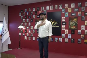 اکران مردمی فیلم سینمایی &laquo;تمساح خونی&raquo; با حضور جواد عزتی و الناز حبیبی در سینما هویزه مشهد + فیلم