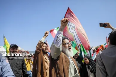 گزارش تصویری | حضور باشکوه مردم مشهد در راهپیمایی جمعه «همدلی و ایستادگی» (۳۰ خرداد ۱۴۰۴)
