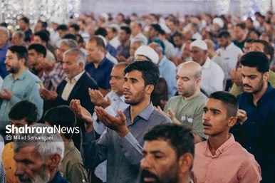 گزارش تصویری | اقامه نماز عید قربان در حرم رضوی (۱۶ خرداد ۱۴۰۴)