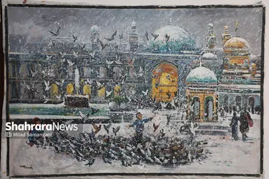 محمد چناری، نقاش خیابان‌های مشهد