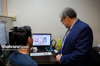 حضور شهردار مشهد در موسسه شهرآرا به مناسبت روز خبرنگار