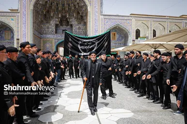 گزارش تصویری | حرم مطهر رضوی در روز شهادت امام رضا (ع)