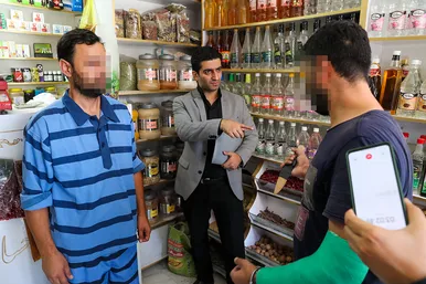 بازسازی صحنه قتل در عطاری